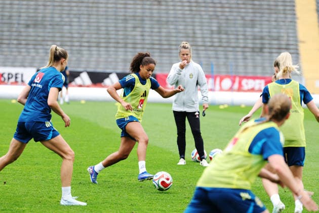 GOTHENBURG, SWEDEN 20260602 Felicia Schröder during Tuesday s training with the women s national team at Ullevi ahead of the upcoming World Cup qualifier against Denmark GÖTEBORG SWEDEN x9200x  Copyright: xAdamxIhse TTx THE WOMEN S NATIONAL TEAM TRAINS IN GOTHENBURG BEFORE THE WORLD CUP QUALIFYING