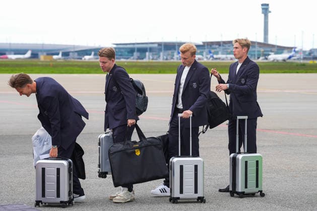 The charter flight with the Norwegian football team travels to the World Cup Gardermoen 20260602 The charter flight with the Norwegian football team travels to the World Cup from the GA terminal at Gardermoen Photo Lise Aserud NTB Gardermoen Norway EDITORIAL USE ONLY RESTRICTED USE FOR BETTING COMPANIES  Copyright: xLisexAserudxx xNTBx