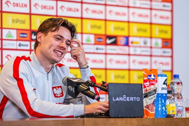 02.06 .2026 WARSZAWA, PGE NARODOWY PILKA NOZNA (FOOTBALL) ZGRUPOWANIE REPREZENTACJI POLSKI KONFERENCJA PRASOWA I TRENING REPREZENTACJI POLSKI NZ NIKOLA ZALEWSKI FOTO LUKASZ GROCHALA CYFRASPORT NEWSPIX.PL --- newspix.pl 