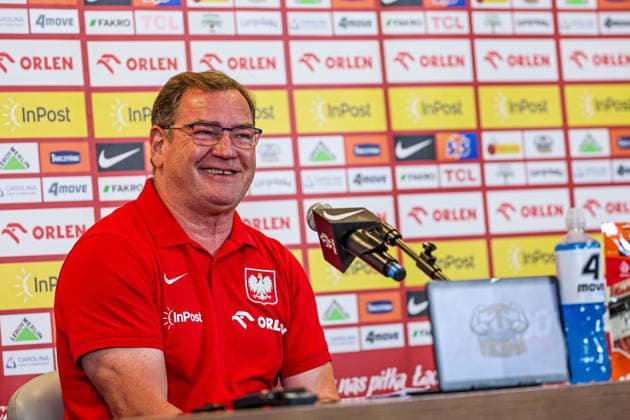 Football, Poland national team, Press conference