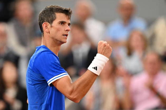 2026 French Open, Roland-Garros - Day 10 PARIS, FRANCE - JUNE 02: Rafael Jodar of Spain competes with Alexander Zverev (not seen) of Germany during their Men s Singles quarter-final match on Day Ten of the 2026 French Open at Roland Garros on June 02, 2026 in Paris, France. Mustafa Yalcin Anadolu Paris France. Editorial use only. Please get in touch for any other usage.  Copyright: x2026xAnadoluxMustafaxYalcinx