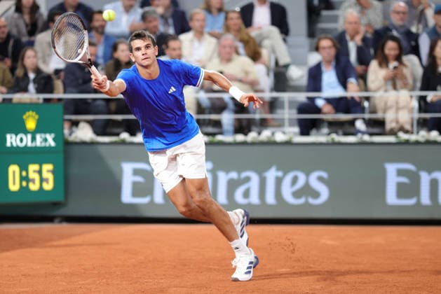 Rafael Jodar, ESP, during quarterfinal of 2026 French Open at Roland Garros, Paris, 02 06 2026