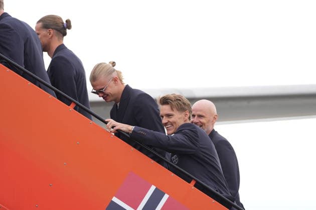 The charter flight with the Norwegian football team is traveling to the World Cup Gardermoen 20260602 The charter flight with the Norwegian football team travels to the World Cup from the GA terminal at Gardermoen Photo Lise Aserud NTB Gardermoen Norway EDITORIAL USE ONLY RESTRICTED USE FOR BETTING COMPANIES  Copyright: xLisexAserudxx xNTBx