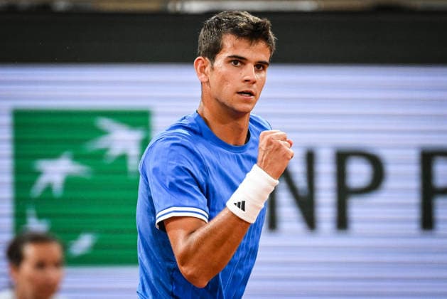 June 2, 2026, Paris, France, France: Rafael JODAR of Spain celebrates his point during the tenth day of the Roland-Garros 2026, French Open 2026, Grand Slam tennis tournament at Roland-Garros Stadium on June 02, 2026 in Paris, France. Paris France - ZUMAm308 20260602_zsp_m308_016 Copyright: xMatthieuxMirvillex
