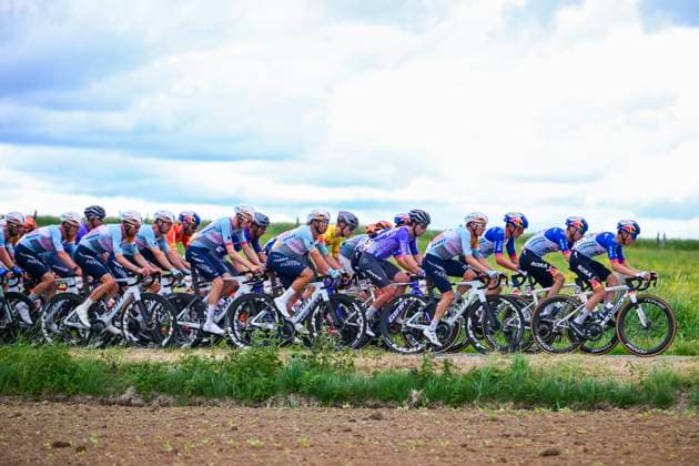 Tour de Wallonie 2026 Stage 2 LIBRAMONT-CHEVIGNY, BELGIUM - JUNE 02 : Hajek Alexander (AUT) of Red Bull - BORA - Hansgrohe, Marriage Zac (AUS) of NSN Cycling Team, Lutsenko Alexey (KAZ) of NSN Cycling Team in action during stage 2 of the 47th edition of Ethias Tour de Wallonie an UCI ProSeries 2.Pro cycling road race stage for Men Elite of 192.1 km with start in Jodoigne and finish in Libramont-Chevigny on June 2, 2026 in Libramont-Chevigny, Belgium, 02 06 2026 ( Motordriver Pieter Van Herzele - Libramont-Chevigny Belgium  Copyright: xVincentxKalutx