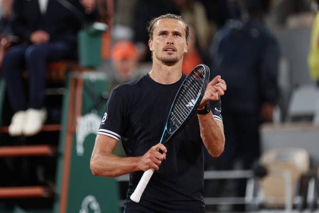 ROLAND GARROS PHOTOPQR LE PARISIEN Le Parisien Arnaud Journois ; PARIS ; 02 06 2026 ; Paris. Stade Roland Garros, le 2 juin 2026. Tennis. Internationaux de France de Roland Garros. Simple Messieurs Court Philippe Chatrier - 1 4 finale Alexander Zverev vs Rafael Jodar Photo Le Parisien Arnaud Journois PARIS France  Copyright: xPHOTOPQR LExPARISIEN MAXPPPxLexParisienx xArnaudxJournoisx 20260602LPA9555 20260602LPA9555