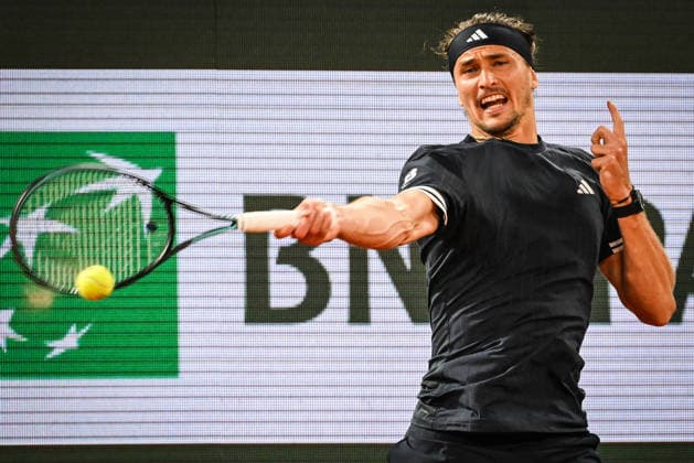 June 2, 2026, Paris, France, France: Alexander ZVEREV of Germany during the tenth day of the Roland-Garros 2026, French Open 2026, Grand Slam tennis tournament at Roland-Garros Stadium on June 02, 2026 in Paris, France. Paris France - ZUMAm308 20260602_zsp_m308_028 Copyright: xMatthieuxMirvillex