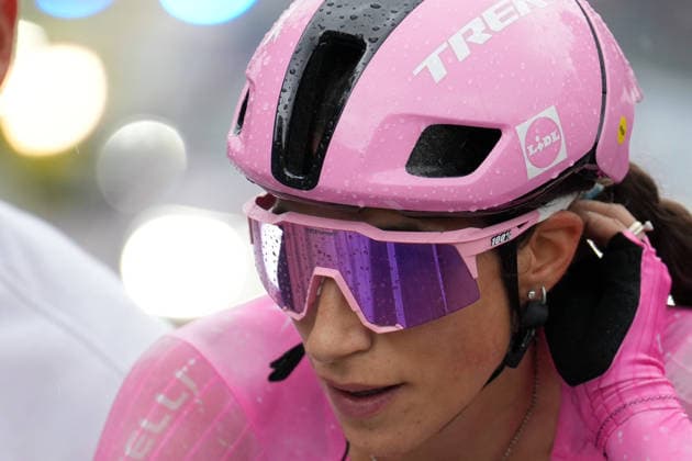 Italy™s Elisa Balsamo of Lidl - Trek™s during Stage 4, an individual time trial, of the Giro d™Italia Women, from Belluno to Nevegal, Italy - Tuesday June 2, 2026  Copyright: xDavidexSpada LaPressex