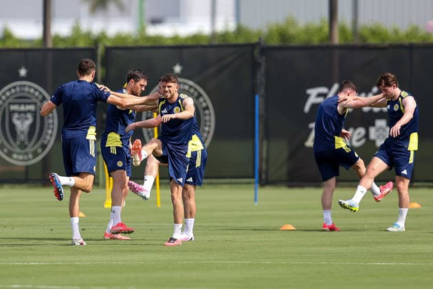 Football, Scotland national team, Training