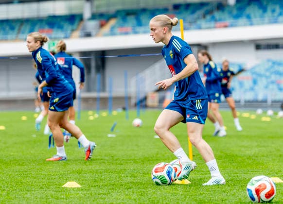 GÖTEBORG, SWEDEN 20260602 Anna Sandberg during Tuesdays training with the womens national team at Ullevi ahead of the upcoming World Cup qualifier against Denmark GÖTEBORG SWEDEN x9200x  Copyright: xAdamxIhse TTx DAMLANDSLAGET TRÄNAR I GÖTEBORG INFÖR VM-KVAL