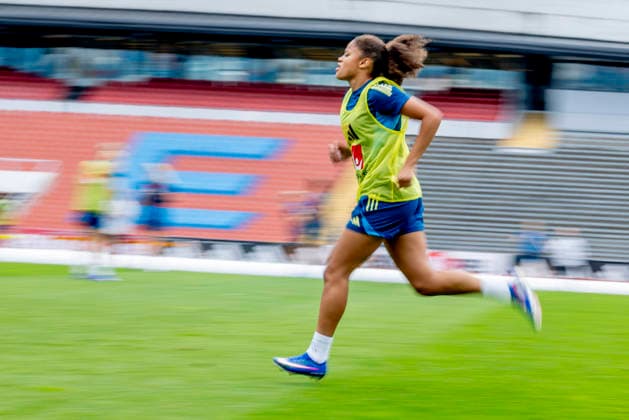GOTHENBURG, SWEDEN 20260602 Felicia Schröder during Tuesday s training with the women s national team at Ullevi ahead of the upcoming World Cup qualifier against Denmark GÖTEBORG SWEDEN x9200x  Copyright: xAdamxIhse TTx THE WOMEN S NATIONAL TEAM TRAINS IN GOTHENBURG BEFORE THE WORLD CUP QUALIFYING