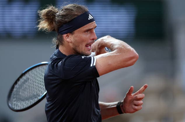 Alexander Zverev of Germany in action French Open Tennis, Day Ten, Tennis, Roland Garros, Paris, France - 02 Jun 2026Paris Roland Garros France EDITORIAL USE ONLY No use with unauthorised audio, video, data, fixture lists, club league logos or live services. Online in-match use limited to 120 images, no video emulation. No use in betting, games or single club league player publications.  Copyright: xEllaxLing Shutterstockx 16906550ai