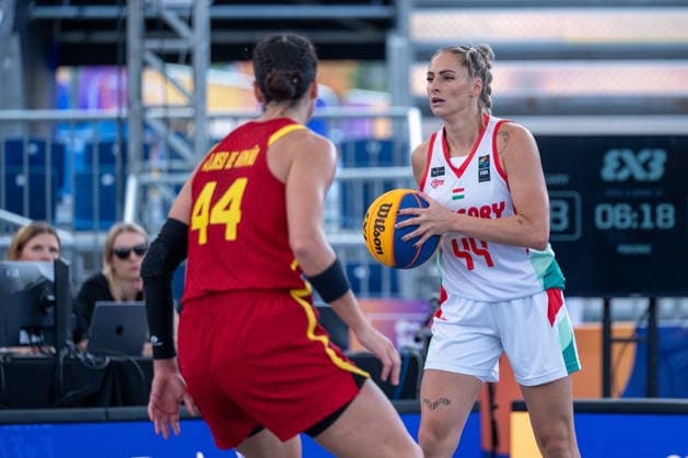 WARSZAWA 02.06.2026 KOSZYKOWKA 3X3 MECZ KOBIET: HISZPANIA - WEGRY FIBA 3X3 WORLD CUP BASKETBALL WOMEN MATCH IN WARSAW: SPAIN - HUNGARY VIVI BORONDY FOT. MACIEJ GRONAU FOTOPYK NEWSPIX.PL --- newspix.pl 