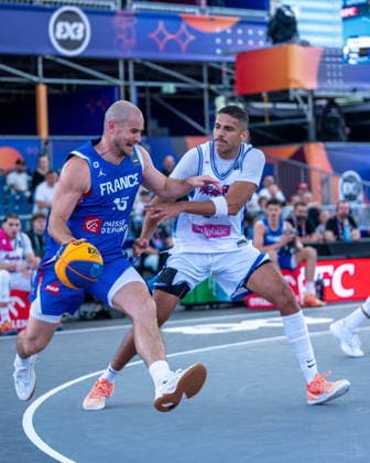 WARSZAWA 02.06.2026 KOSZYKOWKA 3X3 MECZ MEZCZYZN: FRANCJA - PORTO RIKO FIBA 3X3 WORLD CUP BASKETBALL WOMEN MATCH IN WARSAW: FRANCE - PORTO RICO HUGO SUHARD FOT. MACIEJ GRONAU FOTOPYK NEWSPIX.PL --- newspix.pl 