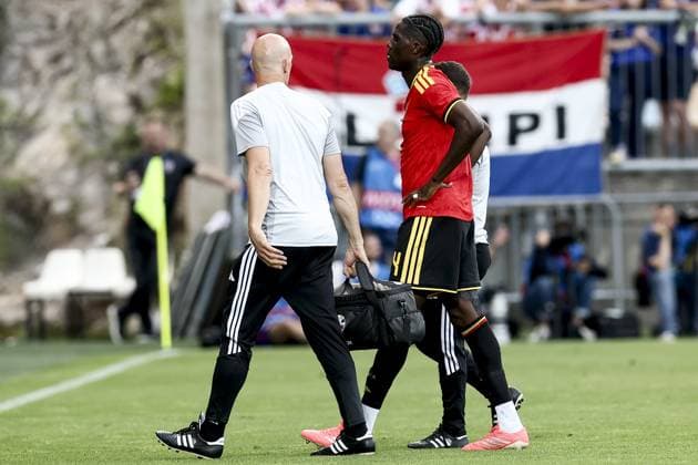 Belgium s Amadou Onana pictured during a friendly soccer game between Croatia and Belgian national soccer team Red Devils, in Rijeka, Croatia, on Tuesday 02 June 2026, part of the preparations for the 2026 FIFA World Cup, WM, Weltmeisterschaft, Fussball BRUNOxFAHY  x175755820x