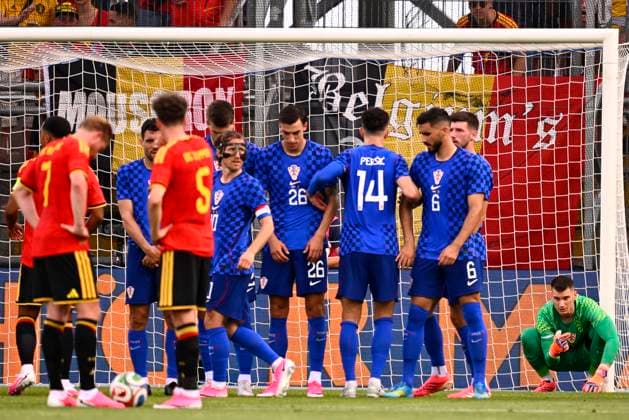Croatia vs Belgium - friendly match RIJEKA, CROATIA - JUNE 02 : Livakovic Dominik goalkeeper of Croatia pictured during a friendly match between Croatia and Belgium ahead of the FIFA World Cup, WM, Weltmeisterschaft, Fussball 2026 on June 02, 2026 in Rijeka, Croatia, 02 06 2026 Rijeka Croatia  Copyright: xTomasxSiskx