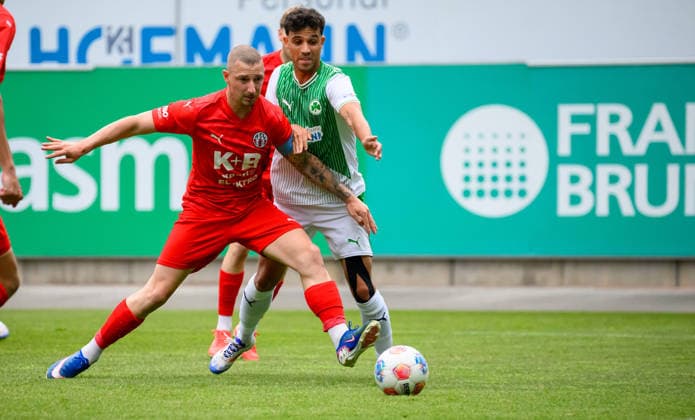 02 06 2026 Football season 2025 2026 Relegation Oberliga Bayern Bayernliga Regionalliga SpVgg Greuther Fürth II ASV Cham xwoxzix Marco Pfab 35, ASV Cham Lucas Torres Farias 8, SpVgg Greuther Fürth II