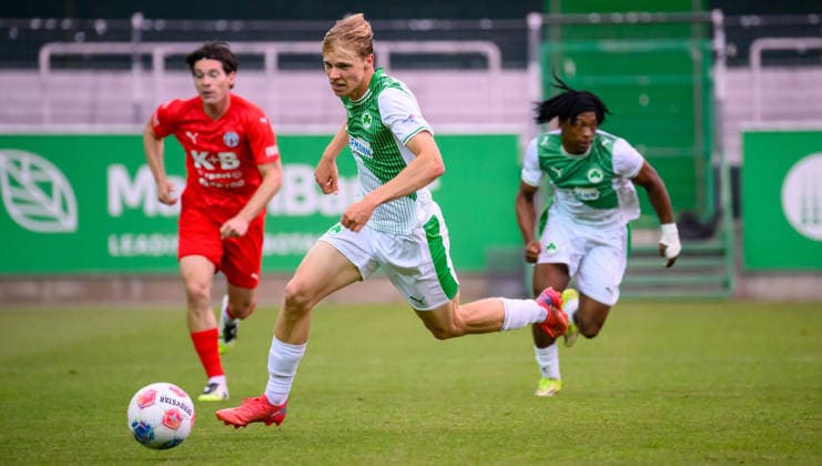 02 06 2026 Soccer season 2025 2026 Relegation Oberliga Bayern Bayernliga Regionalliga SpVgg Greuther Fürth II ASV Cham xwoxzix Christoph Meister 11, SpVgg Greuther Fürth II