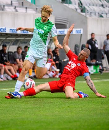02 06 2026 Football season 2025 2026 Relegation Oberliga Bayern Bayernliga Regionalliga SpVgg Greuther Fürth II ASV Cham xwoxzix Christoph Meister 11, SpVgg Greuther Fürth II Marco Pfab 35, ASV Cham