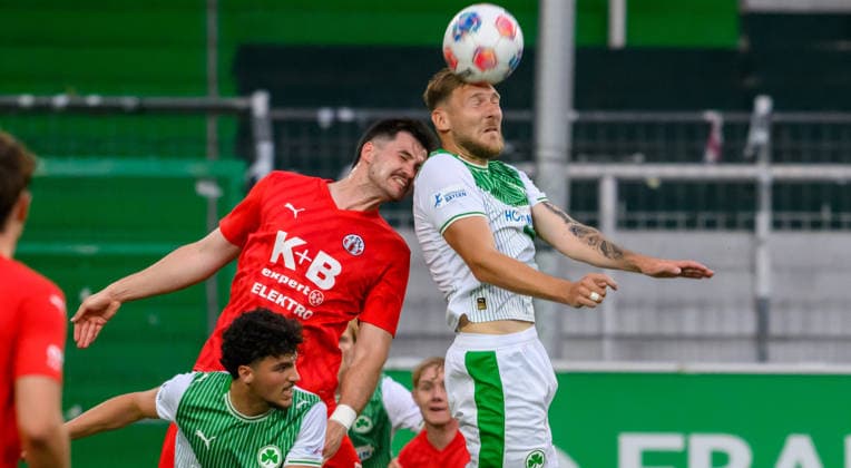 02 06 2026 Football season 2025 2026 Relegation Oberliga Bayern Bayernliga Regionalliga SpVgg Greuther Fürth II ASV Cham xwoxzix Lucas Chrubasic 20, ASV Cham Yannick Scholz 14, SpVgg Greuther Fürth II