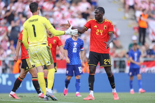 Croatia v Belgium - International Friendly, Länderspiel, Nationalmannschaft RIJEKA, CROATIA - JUNE 2: Amadou Onana of Belgium during the international friendly match between Croatia and Belgium at Stadion HNK Rijeka on June 2, 2026 in Rijeka, Croatia.  NelxPavletic PIXSELL