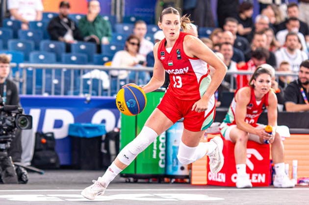 Warszawa 02.06.2026. 3x3 Basketball World Cup Day 2 in Warsaw, Poland. United States - Hungary match --- Mistrzostwa Swiata w koszykowce 3x3 Dzien 2 w Warszawie. Mecz USA - Wegry Persons Shown : Reka Lelik Fot. Kai Taller Arena Akcji NEWSPIX.PL --- newspix.pl 