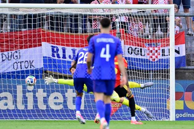 Croatia vs Belgium - friendly match RIJEKA, CROATIA - JUNE 02 : Courtois Thibaut goalkeeper of Belgium with a save during a friendly match between Croatia and Belgium ahead of the FIFA World Cup, WM, Weltmeisterschaft, Fussball 2026 on June 02, 2026 in Rijeka, Croatia, 02 06 2026 Rijeka Croatia  Copyright: xJanxDexMeuleneirx