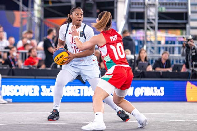 Basketball, FIBA 3x3 World Championship in Warsaw, Women, USA - Hungary