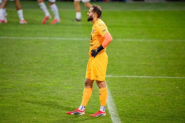 02 06 2026 Football season 2025 2026 Relegation Oberliga Bayern Bayernliga Regionalliga SpVgg Greuther Fürth II ASV Cham xwoxzix Bastian Sittenauer 1, ASV Cham disappointed Disappointment after conceding goal to 1 0