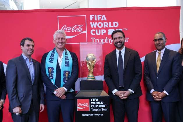 World Cup Trophy Tour at the American Museum of Natural History in New York City New York City Mayor Zohran Mamdani and former German footballer Bastian Schweinsteiger during the World Cup Trophy Tour at the American Museum of Natural History in New York City, United States, on Tuesday, June 2, 2026. NOVA YORK NY UNITED STATES Copyright: xVANESSAxCARVALHOx