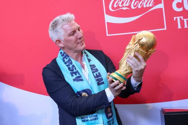 World Cup Trophy Tour at the American Museum of Natural History in New York City Former German player Bastian Schweinsteiger during the World Cup Trophy Tour at the Museum of Natural History in New York City, United States, on Tuesday, June 2, 2026. NOVA YORK NY UNITED STATES Copyright: xVANESSAxCARVALHOx