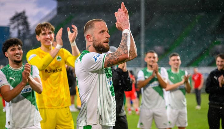 02 06 2026 Soccer season 2025 2026 Relegation Oberliga Bayern Bayernliga Regionalliga SpVgg Greuther Fürth II ASV Cham xwoxzix Daniel Adlung 10, SpVgg Greuther Fürth II