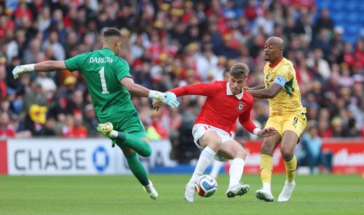 Football, International match, Wales - Ghana