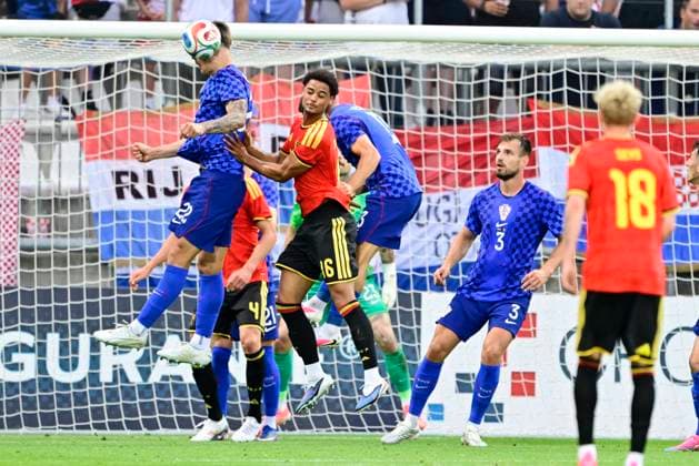 Croatia vs Belgium - friendly match RIJEKA, CROATIA - JUNE 02 : De Winter Koni defender of Belgium during a friendly match between Croatia and Belgium ahead of the FIFA World Cup, WM, Weltmeisterschaft, Fussball 2026 on June 02, 2026 in Rijeka, Croatia, 02 06 2026 Rijeka Croatia  Copyright: xJanxDexMeuleneirx