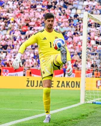 Croatia vs Belgium - friendly match RIJEKA, CROATIA - JUNE 02 : Courtois Thibaut goalkeeper of Belgium during a friendly match between Croatia and Belgium ahead of the FIFA World Cup, WM, Weltmeisterschaft, Fussball 2026 on June 02, 2026 in Rijeka, Croatia, 02 06 2026 Rijeka Croatia  Copyright: xJanxDexMeuleneirx