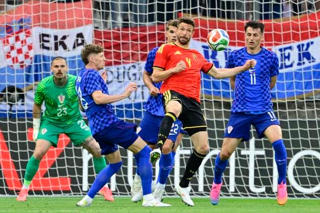 Croatia vs Belgium - friendly match RIJEKA, CROATIA - JUNE 02 : Mechele Brandon defender of Belgium during a friendly match between Croatia and Belgium ahead of the FIFA World Cup, WM, Weltmeisterschaft, Fussball 2026 on June 02, 2026 in Rijeka, Croatia, 02 06 2026 Rijeka Croatia  Copyright: xJanxDexMeuleneirx