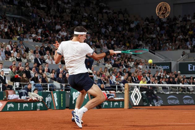 TENNIS : Roland Garros 2026 - 02 06 2026 Jakub Mensik (CZE) Vs Joao Fonseca (BRA) ParisFrance  Copyright: xMichaelxBaucherx
