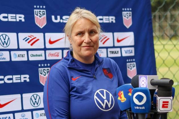 RECORD DATE NOT STATED training session for the United States women s national team, Nationalteam Sao Paulo (SP), 02 06 2026 - Training Women s National Team United States - The coach of the United States women s national team, Emma Hayes, opens part of the training session to the press, held at the Sao Paulo team s training center, on the afternoon of Tuesday, June 2, 2026.(Foto: Theo Daolio Thenews2 imago images) SPO  Copyright: xTheoxDaoliox