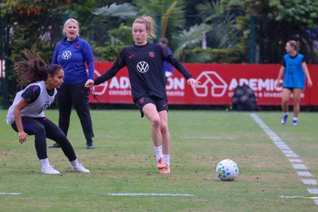 RECORD DATE NOT STATED Training session of the United States women s national team, Nationalteam Sao Paulo (SP), 02 06 2026 - Training Women s National Team United States - The United States women s national team opens part of its training session to the press, held at the Sao Paulo team s training center, on the afternoon of Tuesday, June 2, 2026.(Foto: Theo Daolio Thenews2 imago images) SPO  Copyright: xTheoxDaoliox