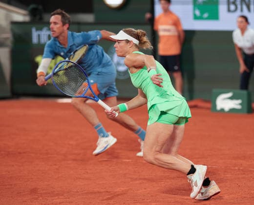 Laura Siegemund GER , Edouard Roger Vasselin FRA , Mixed Doubles, Mixed Doubles Tennis French Open 2026 Roland Garros Paris France 2 June 2026 Copyright: xJuergenxHasenkopfx