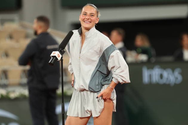 Internationaux de Roland Garros. Matchs du 2 juin. MARTA KOSTYUK. 456962 2026-06-02 Paris France  Copyright: xPatrickxBorenx xStarfacex STAR_456962_007