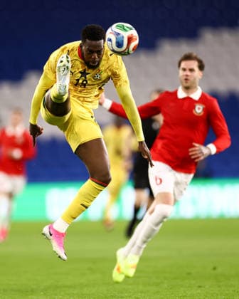 Wales v Ghana 02 June 2026, Cardiff - International Friendly, Länderspiel, Nationalmannschaft - Wales v Ghana - Inaki Williams of Ghana - Photo: Jacques Feeney Offside. Cardiff UK *** Wales gegen Ghana 02. Juni 2026, Cardiff Internationales Freundschaftsspiel Wales gegen Ghana Inaki Williams aus Ghana Foto Jacques Feeney Abseits Cardiff UK  Copyright: xJacquesxFeeneyx xOffsidexOffside