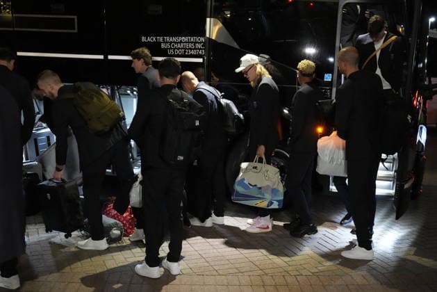 Football World Cup 2026 Greensboro , USA 20260602 Norways mens national football team arrives at the hotel in Greensboro Photo Fredrik Varfjell NTB Greensboro USA EDITORIAL USE ONLY RESTRICTED USE FOR BETTING COMPANIES  Copyright: xFredrikxVarfjellx xNTBx