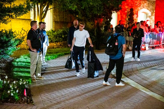 Football World Cup 2026 Greensboro , USA 20260602 Norways Martin Odegaard arrives at the hotel in Greensboro Photo Fredrik Varfjell NTB Greensboro USA EDITORIAL USE ONLY RESTRICTED USE FOR BETTING COMPANIES  Copyright: xFredrikxVarfjellx xNTBx