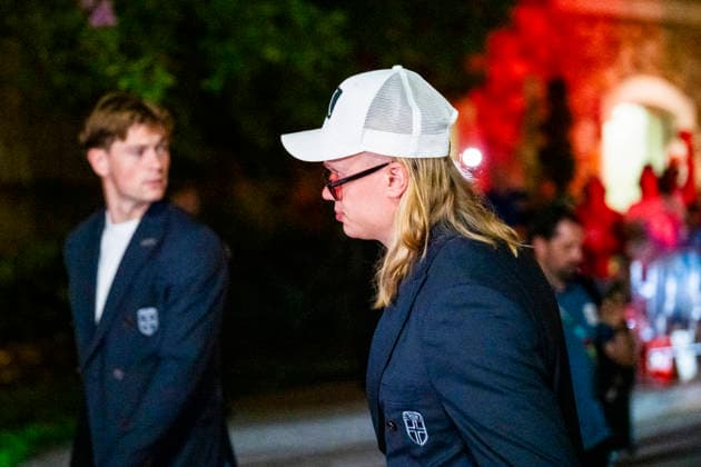 Football World Cup 2026 Greensboro , USA 20260602 Norways Erling Braut Haaland arrives at the hotel in Greensboro Photo Fredrik Varfjell NTB Greensboro USA EDITORIAL USE ONLY RESTRICTED USE FOR BETTING COMPANIES  Copyright: xFredrikxVarfjellx xNTBx