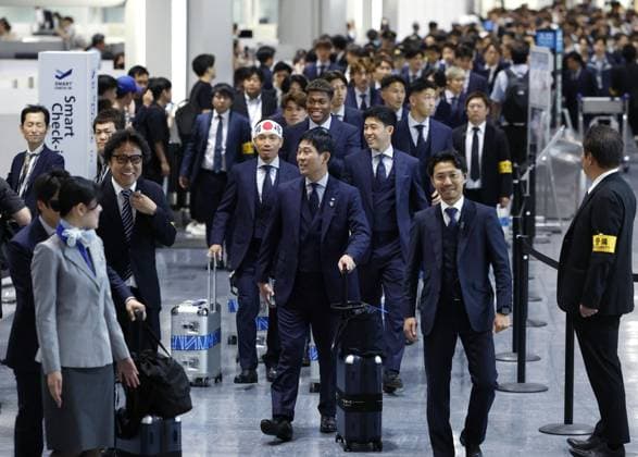 Football, FIFA World Cup 2026, Japan national team - trip to Mexico