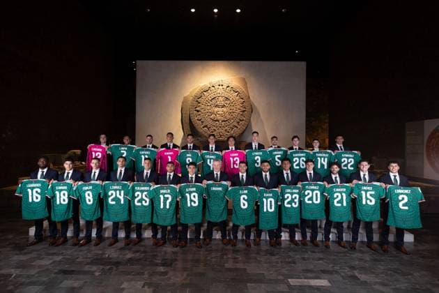 Football, FIFA World Cup 2026, Mexico national team, photo session