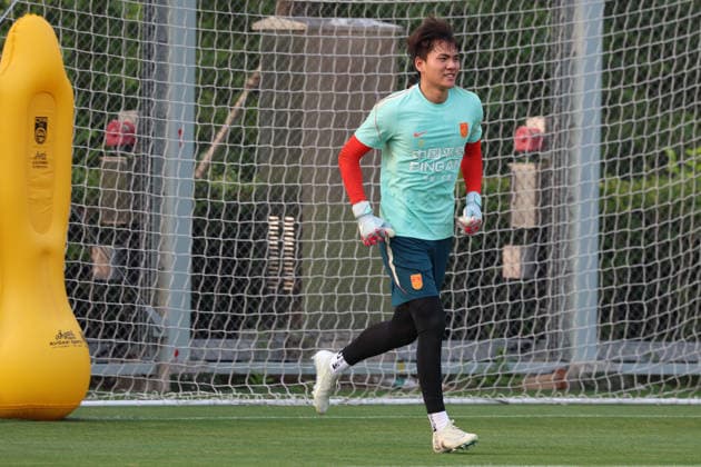 SHANGHAI, CHINA - JUNE 02: Players of Team China train during a training session on June 2, 2026 in Shanghai, China. The team is preparing for the upcoming FIFA International A match against Singapore.  Copyright: xVCGx 111645638443