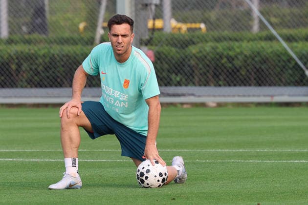 SHANGHAI, CHINA - JUNE 02: Players of Team China train during a training session on June 2, 2026 in Shanghai, China. The team is preparing for the upcoming FIFA International A match against Singapore.  Copyright: xVCGx 111645638414