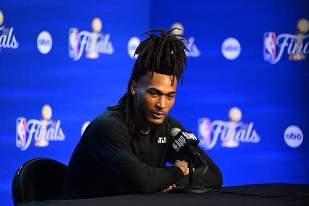 Basketball, NBA Finals, San Antonio Spurs - New York Knicks, training and press conference